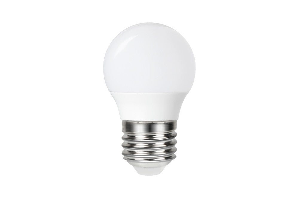 GOLF BALL BULB E27 470LM 4.2W 2700K NON-DIMM 240 BEAM FROSTED INTEGRAL