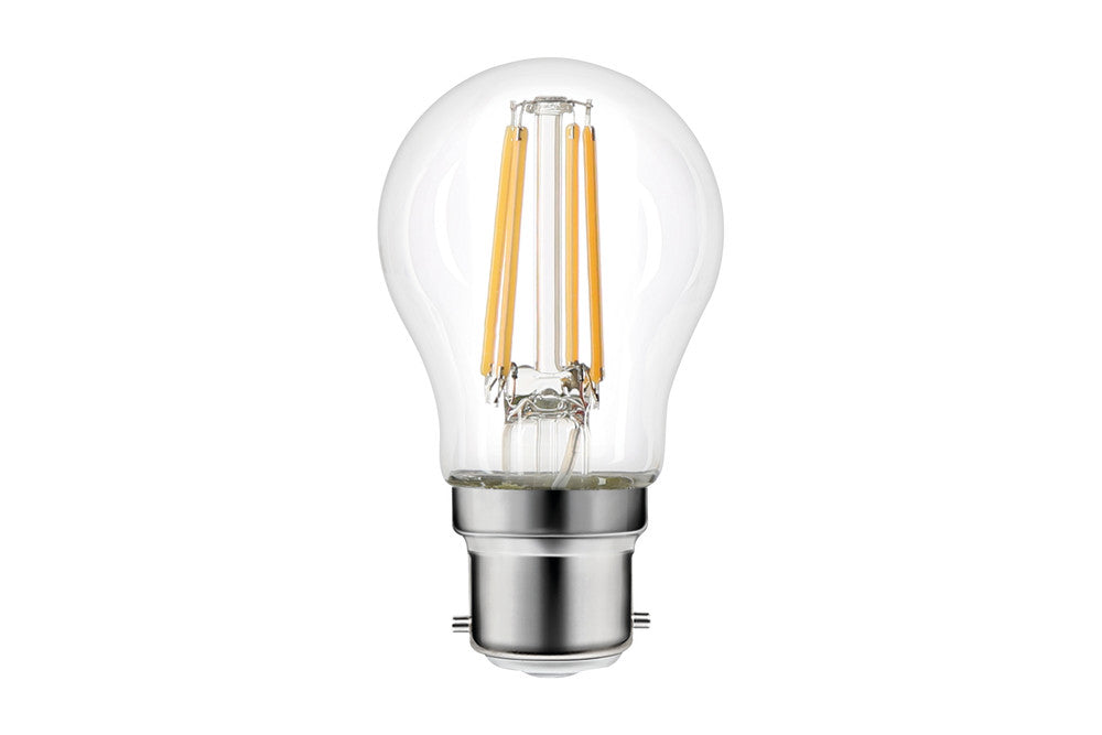OMNI FILAMENT GOLF BALL BULB B22 470LM 3.4W 2700K DIMMABLE 320 BEAM CLEAR INTEGRAL