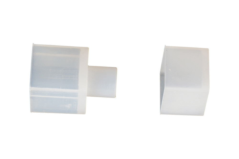 5 SETS OF SILICONE END CAP OUTLET FROM STRAIGHT END FOR 15X15 SIDE-BEND AND TOP-BEND INTEGRAL