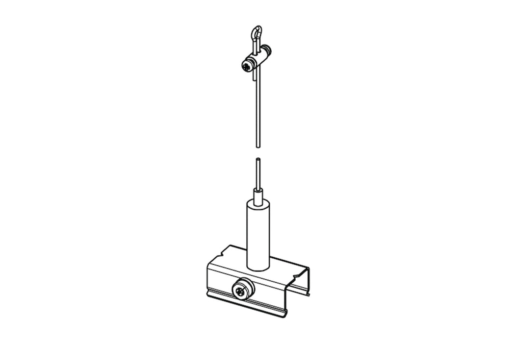 3M SUSPENSION KIT FOR STANDARD-RECESSED STUCCHI 3 CIRCUIT 230V ONETRACK