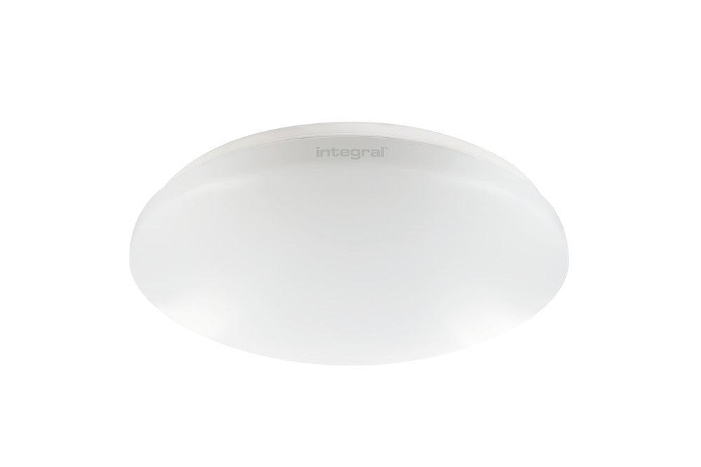 VALUE+ CEILING/WALL LIGHT 250MM DIA IP44 800LM 10W 4000K 100 BEAM NON-DIMM 80LM/W INTEGRAL