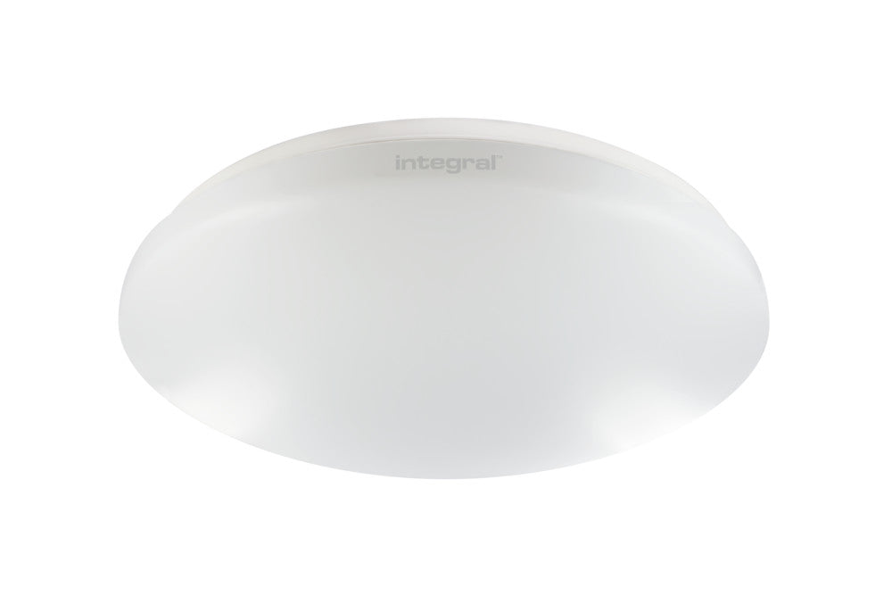 VALUE+ CEILING/WALL LIGHT 300MM DIA IP44 1100LM 16W 3000K 120 BEAM NON-DIMM 69LM/W INTEGRAL