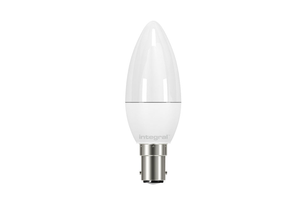 CANDLE BULB B15 250LM 3.4W 2700K NON-DIMM 240 BEAM FROSTED INTEGRAL