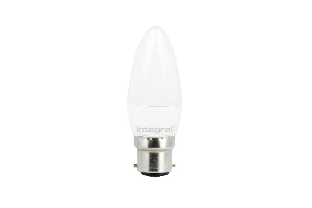 CANDLE BULB B22 250LM 3.4W 2700K NON-DIMM 260 BEAM FROSTED INTEGRAL