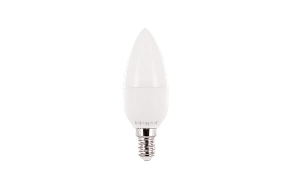 WARMTONE CANDLE BULB E14 470LM 6W 1800-2700K DIMMABLE 220 BEAM FROSTED INTEGRAL