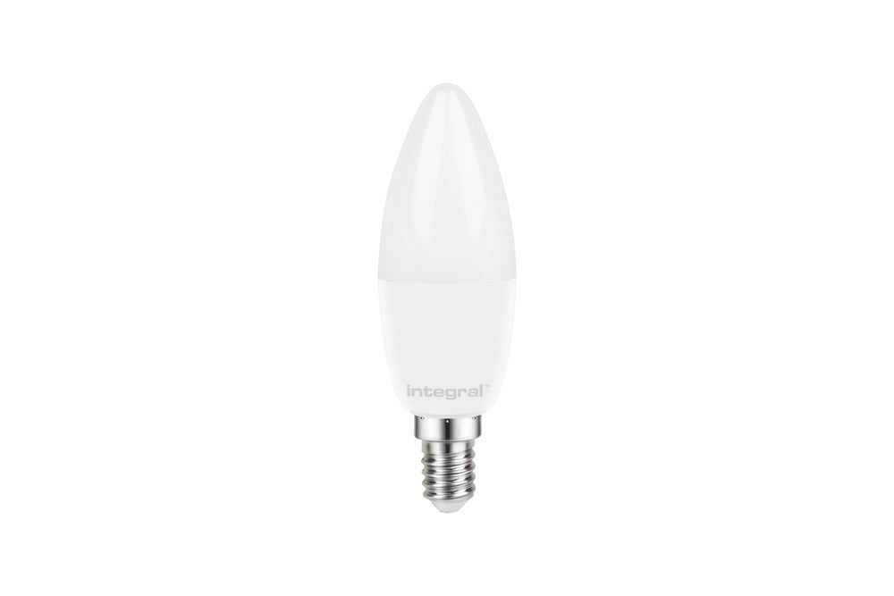 CANDLE BULB E14 806LM 7.2W 5000K NON-DIMM 260 BEAM FROSTED INTEGRAL