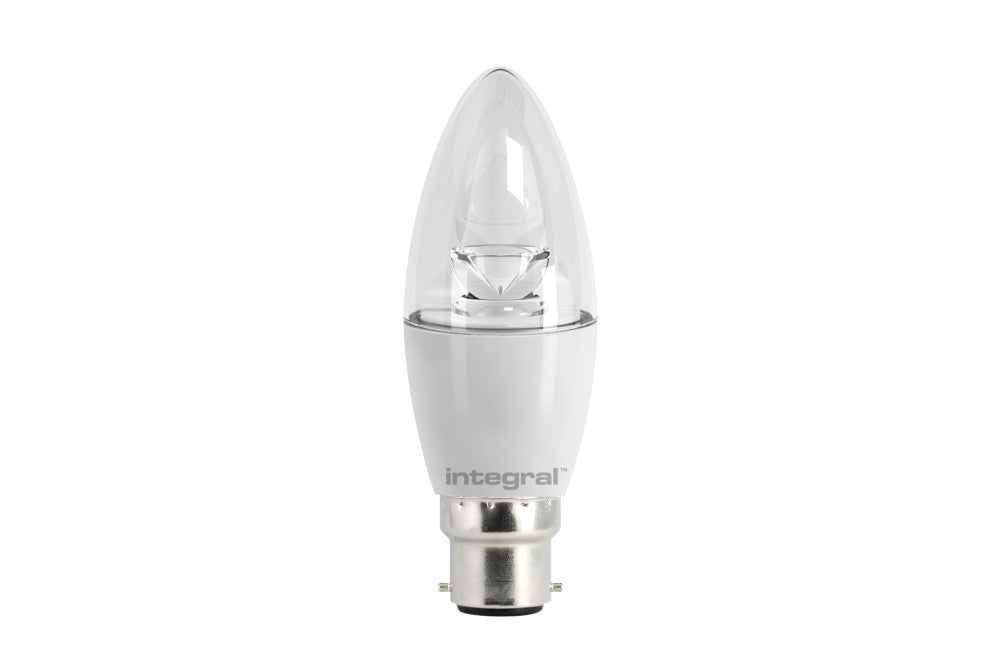 CANDLE BULB E27 470LM 5.4W 2700K NON-DIMM 280 BEAM CLEAR INTEGRAL