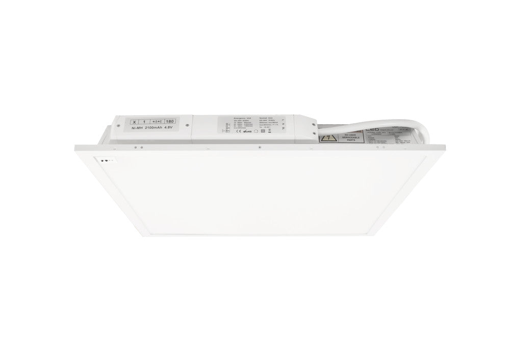 COMPACT HIGH PERFORMANCE+ PANEL EMERGENCY 3HR 600X600 IP40 3500LM 23W 4000K NON-DIMM 152LM/W BACKLIT INTEGRAL