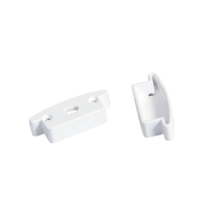 PROFILE ENDCAP WITHOUT CABLE ENTRY INCLUDE 2 SCREWS FOR ILPFR076 ILPFR077 INTEGRAL