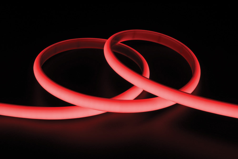 SPOTLESS NEON FLEX LED STRIP IP65 5M RED 24V 18W/M 210LED/M 13MM WIDTH 115 BEAM BAG PACK INTEGRAL