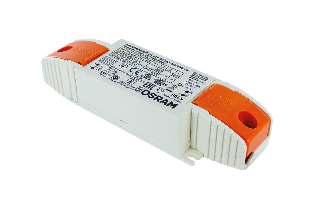 ADJUSTABLE CONSTANT CURRENT DRIVER 21-30W 500-700MA IP20 NON-DIM 23-42V OUTPUT INTEGRAL