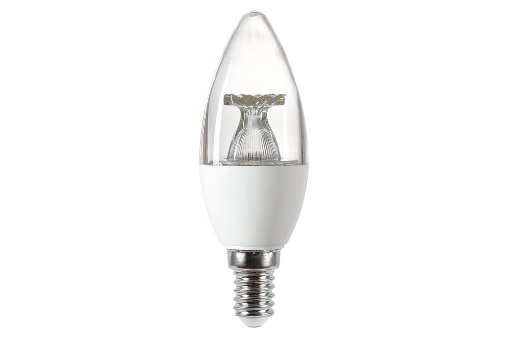 CANDLE BULB E14 470LM 4.9W 2700K DIMMABLE 240 BEAM CLEAR INTEGRAL