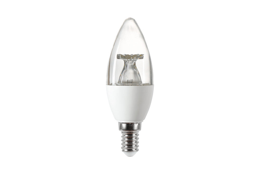 CANDLE BULB E14 470LM 4.9W 5000K DIMMABLE 240 BEAM CLEAR INTEGRAL