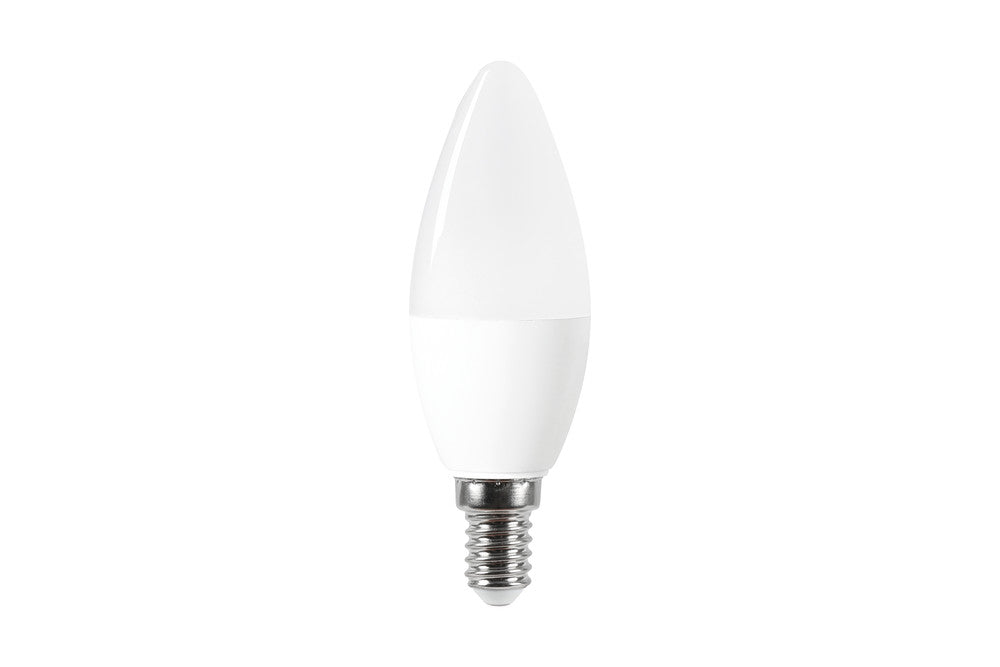CANDLE BULB E14 470LM 4.9W 5000K NON-DIMM 250 BEAM FROSTED INTEGRAL