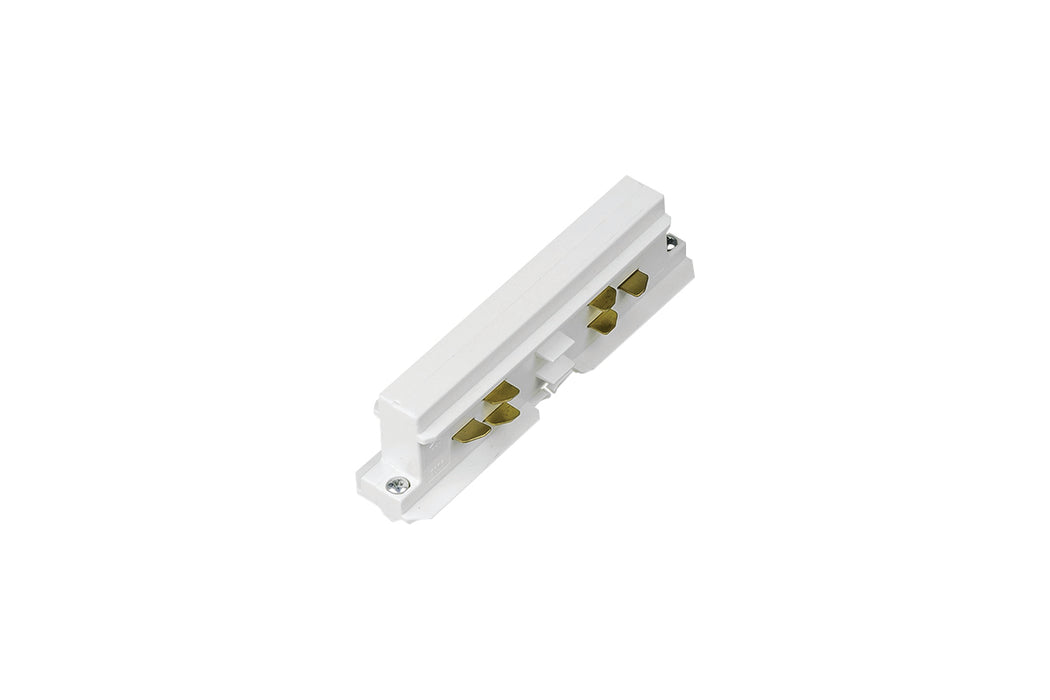 WHITE STRAIGHT CONNECTOR FOR STANDARD-RECESSED-TRIMLESS-H-ROUND STUCCHI 3 CIRCUIT 230V ONETRACK